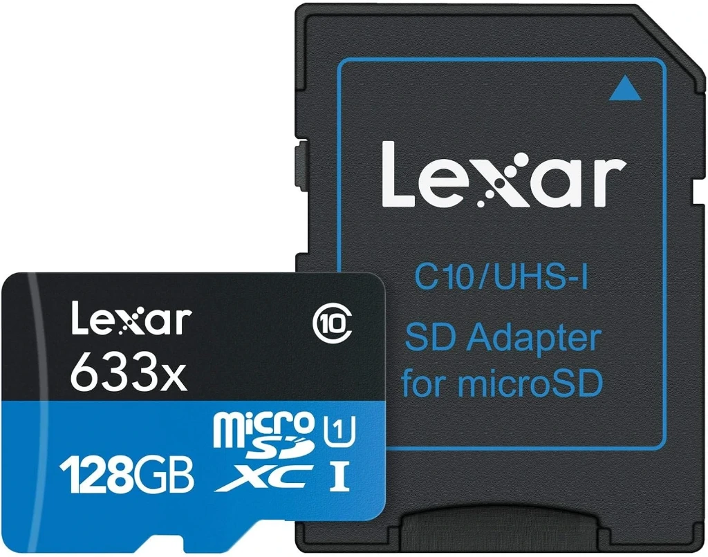 MicroSD 128Go LEXAR UHS-I CL10