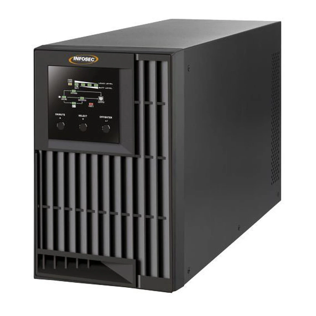 [OND_INFO_67419] INFOSEC E4 Value 3000 ONDULEUR ON LINE DC 3000VA - 4 PRISES IEC