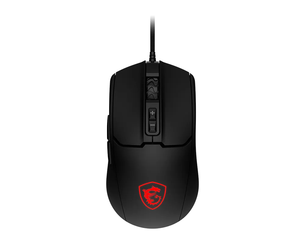 [SOU_MSI_GM100_BK] SOURIS MSI Forge GM100 GAMING 6400dpi ambidextre filaire USB * Noir