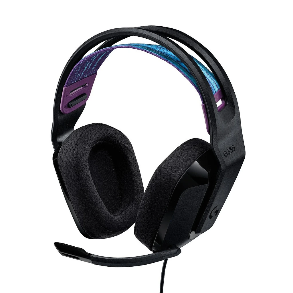 [LOG_981-000978] CASQUE G335 Wired Gaming Headset - BLACK