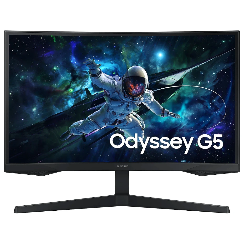 SAMSUNG ODYSSEY G5 32" GAMING MONITOR QHD 1000R 165HZ 1MS – ÉCRAN GAMING IMMERSIF COURBÉ HAUT-GAMME