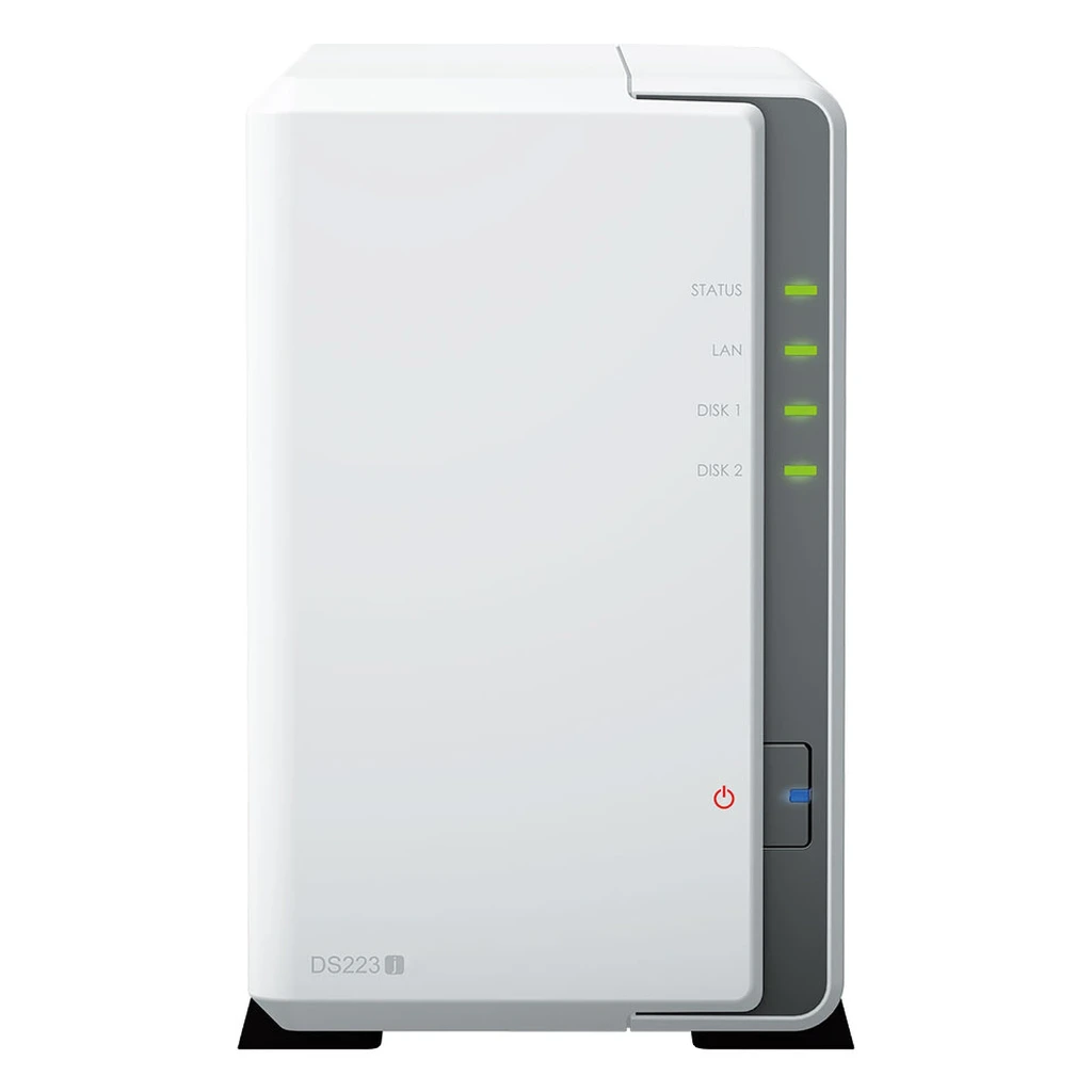 NAS SYNOLOGY DS223j * Quad 1,7GHz 1Go 2xSATA3 1xGbL 2xUSB3.0