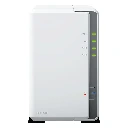 NAS SYNOLOGY DS223j * Quad 1,7GHz 1Go 2xSATA3 1xGbL 2xUSB3.0