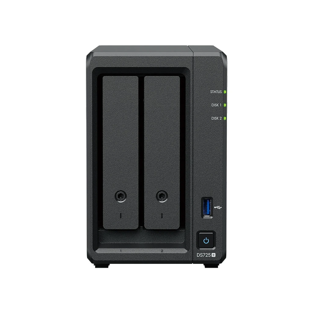 NAS SYNOLOGY DS725+ * AMD Ryzen R1600 4 Go de RAM DDR4 SATA 3