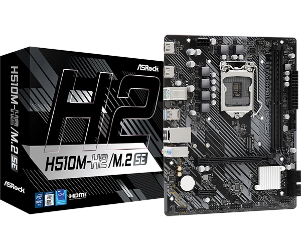 CM ASROCK H510M-H2/M.2 SE (s1200) 2DDR4 PCIe3.0 SATA3/M.2 HDMI mATX