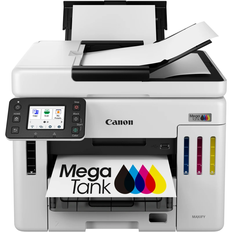 [IMP_CA_GX7140] IMPRIM. CANON GX7140 4-en-1 COUL. 24/15ppm recharge LAN/WiFi * GI-46