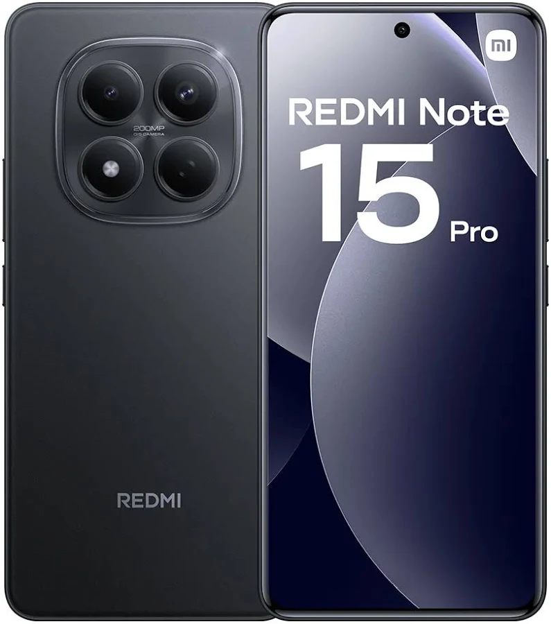 [GSM_XRN15P4G256BLK] XIAOMI Redmi Note 15 Pro 4G 6,83 8/256Go • Black (TCP 14€ incl.)