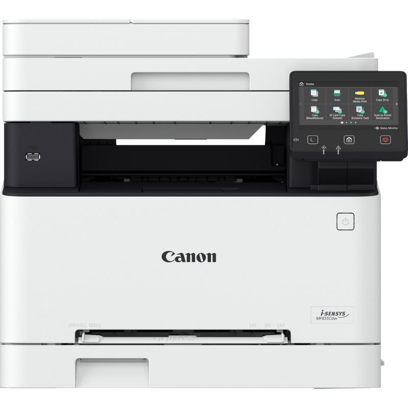 [IMP_CA_MF655CDW] IMPRIM. CANON MF655Cdw 3-en-1 Laser COUL 21ppm R/V USB/LAN/WiFi * 067