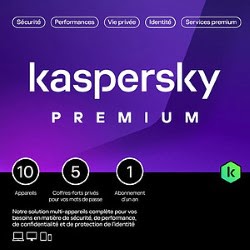 KASPERSKY Premium 10 Postes * 1 AN