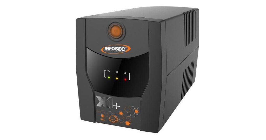 INFOSEC X1+700 FR ONDULEUR LINE INTERACTIVE 700VA - 2 PRISES FR