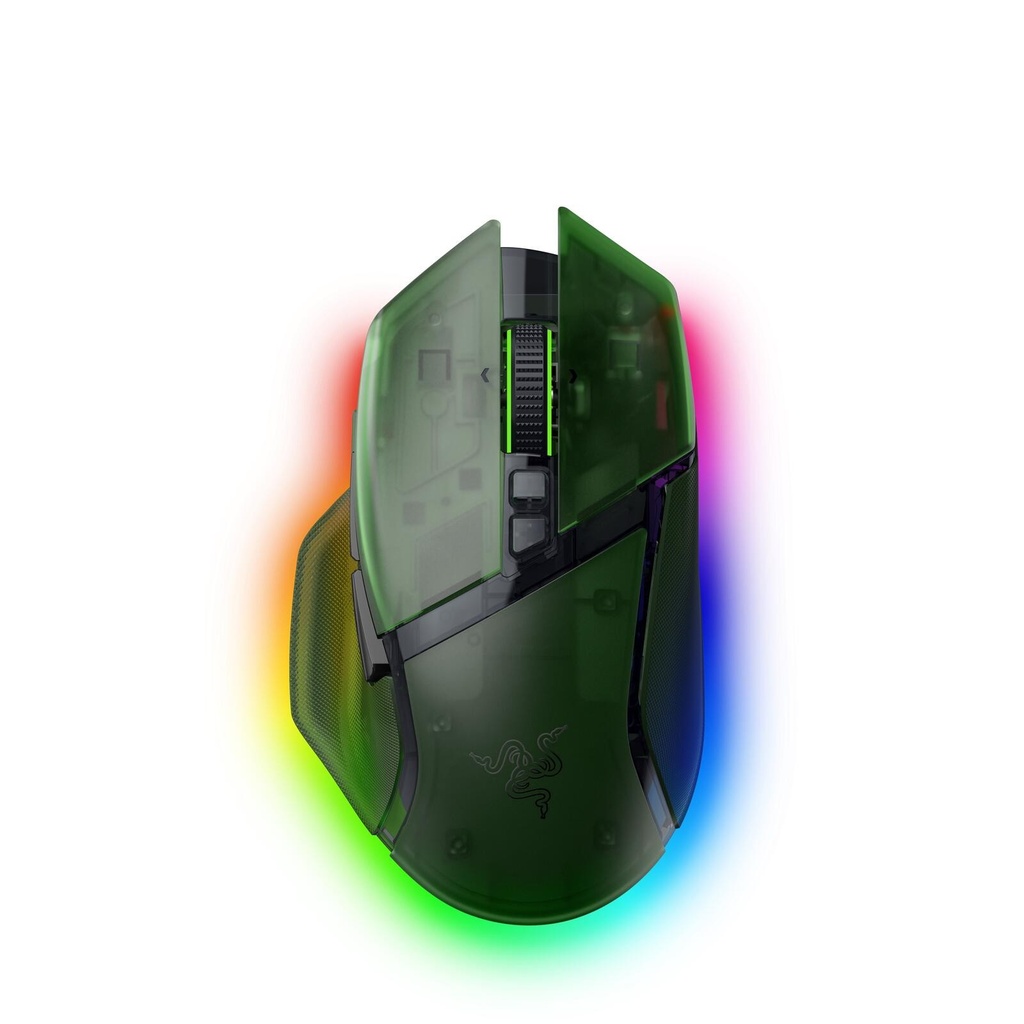 RAZER Basilisk V3 Pro 35K Phantom Green Ed. Souris Esports ss/fil