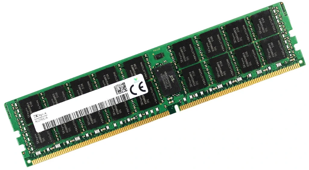DIMM DDR4-2400 16Go HYNIX PC4-19200 ECC RDIMM 1Rx4 HMA82GR7MFR4N-UH