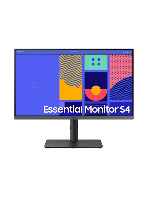 SAMSUNG 24" FHD 1920x1080 PIVOT HDMI VGA DP 3Y DISPLAY PORT