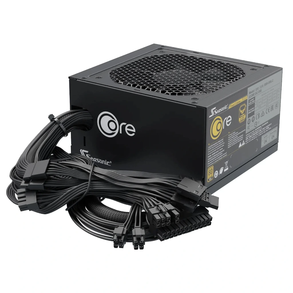 ALIMENTATION SEASONIC ATX 850W 80+ Gold - Core GC-850 Noir