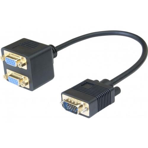 [ADA_VGA_M_2_VGA_F] ADAPTATEUR VGA (M) vers 2x VGA (F) * doubleur de VGA * 137036