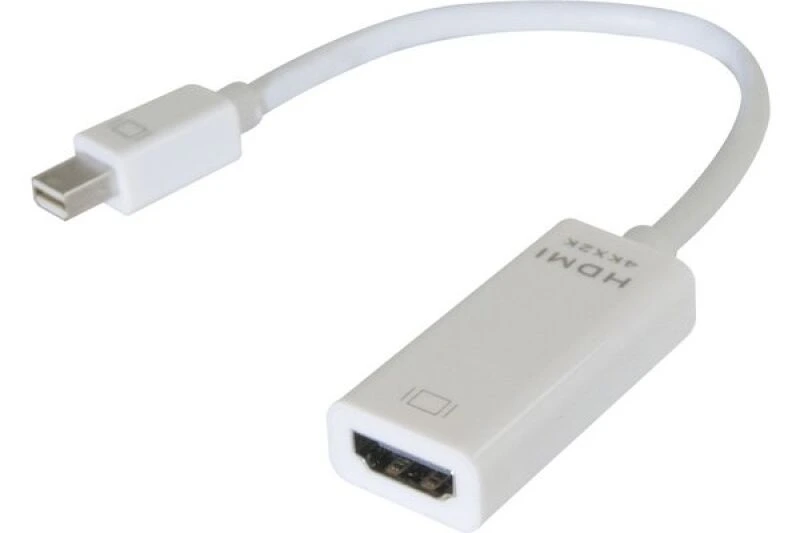 ADAPTATEUR Mini-DP (M) vers HDMI (F) 4K 60Hz câble 10cm * 127379
