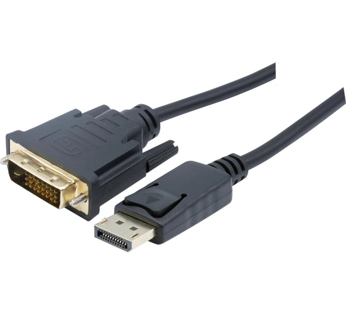 [CAB_DP_DVID_1.80M] CABLE DisplayPort (M) vers DVI-D (M) 24+1 1.80m * 642773