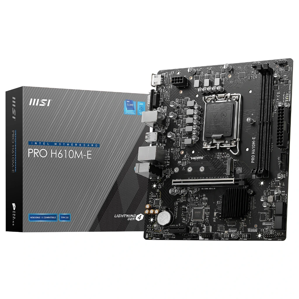 CM MSI PRO H610M-E DDR5 (s1700) DDR5 mATX