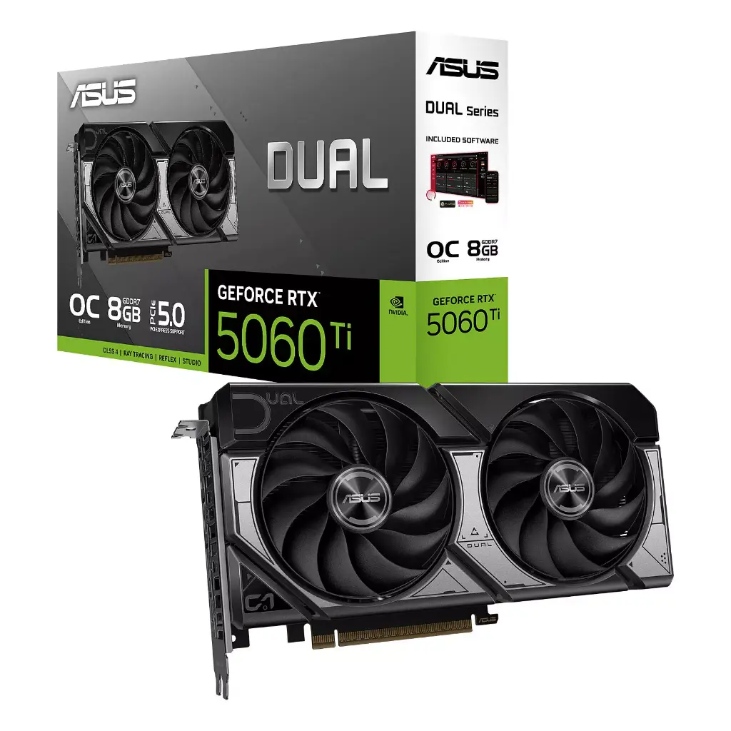[CV_ASUS_RTX5060_TI] ASUS Dual GeForce RTX5060 TI 8GB GDDR7 OC Edition